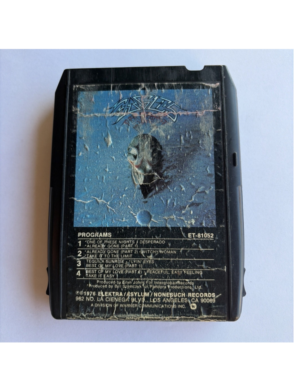 Eagles Their Greatest Hits 1971-1975 1976 Vintage 8-Track Tape ET-81052 Tested